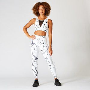 MYPROTEIN White Marble Leggings